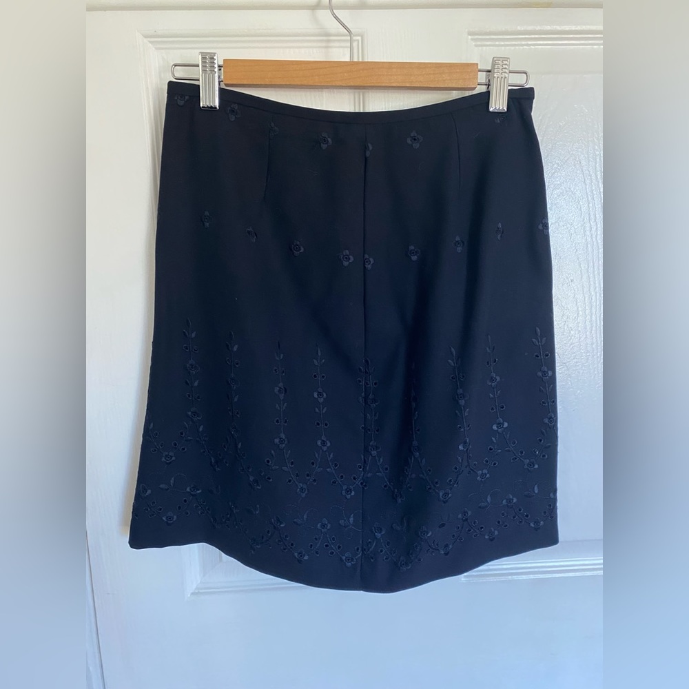 DKNY Embroidered Skirt